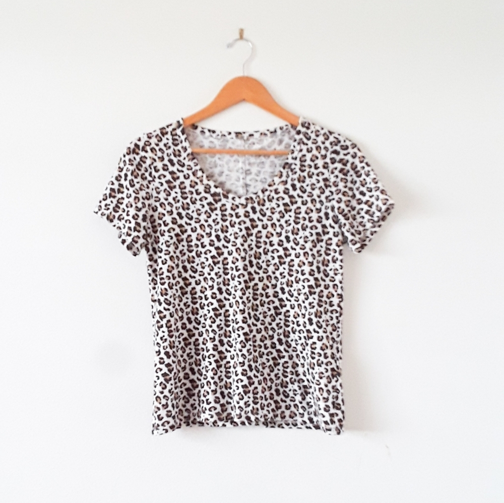 BR Factory Malibu Leopard Print Tee